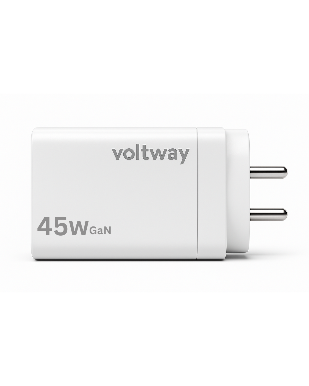 VoltWay Built-in retractable wire PD 45W GaN Fast Charger™