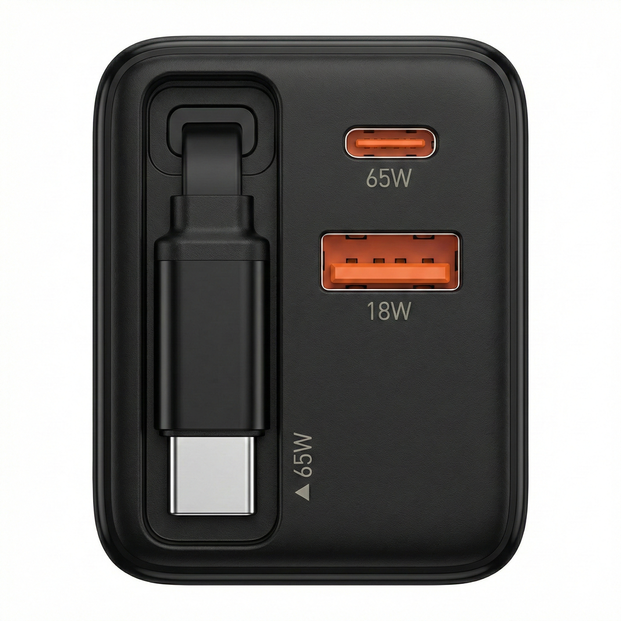 VoltWay Built-in retractable wire Smart 65W Fast Charger™