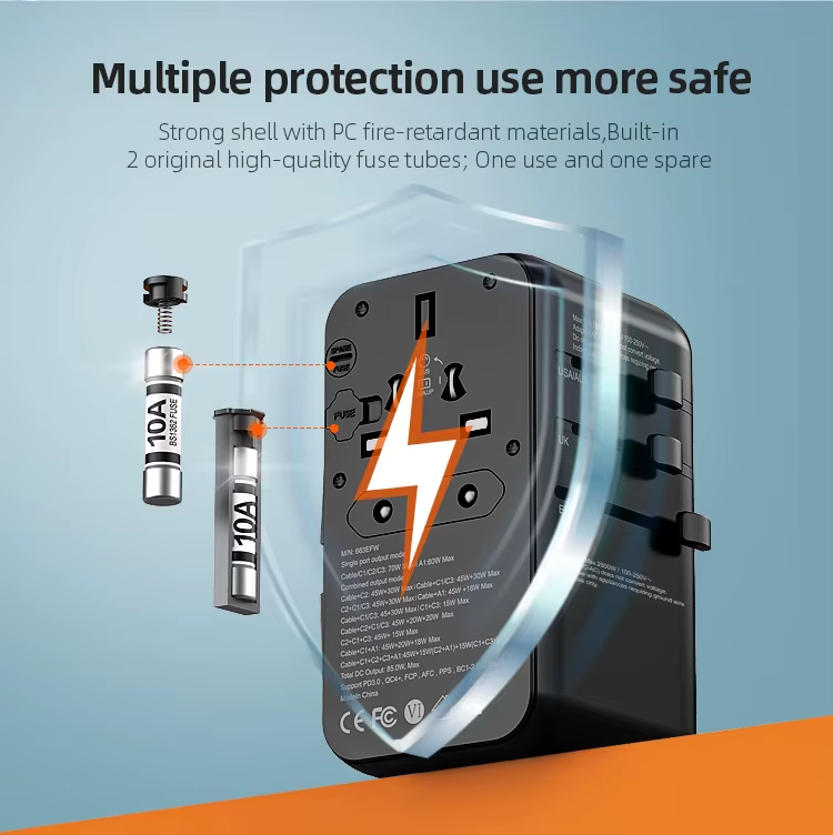 VoltWay PD 70W Universal Travel Charger