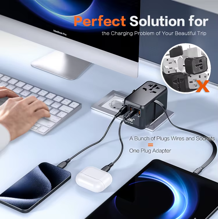 VoltWay PD 70W Universal Travel Charger