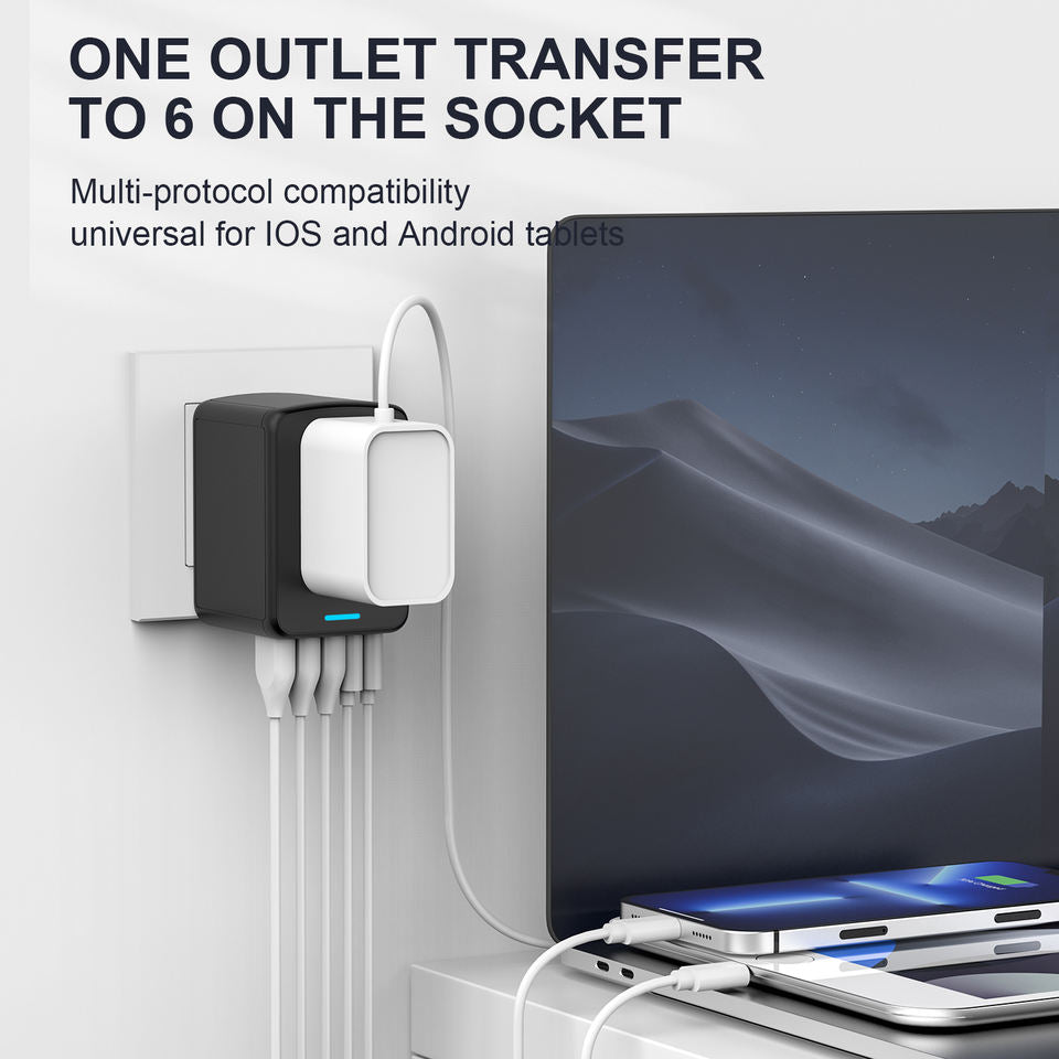 VoltWay 35W Universal Travel Adapter 3 USB and 2 Type-c PD International Converters