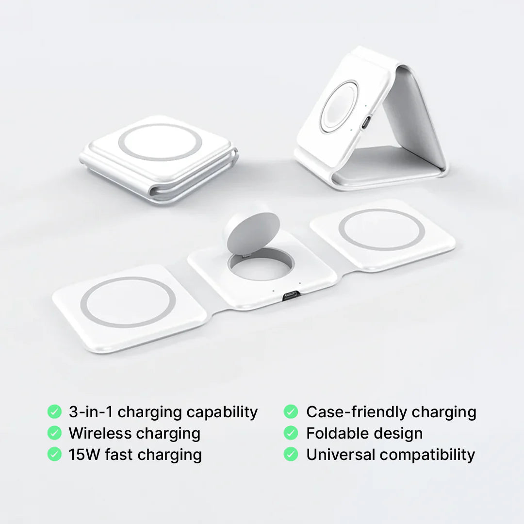 3-1 wireless charging pad qi2 support