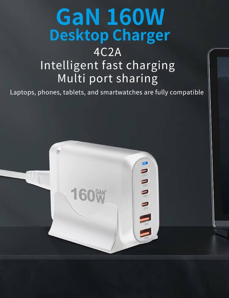 Voltway 160W GaN Charger 6 Ports 160W Fast Charging